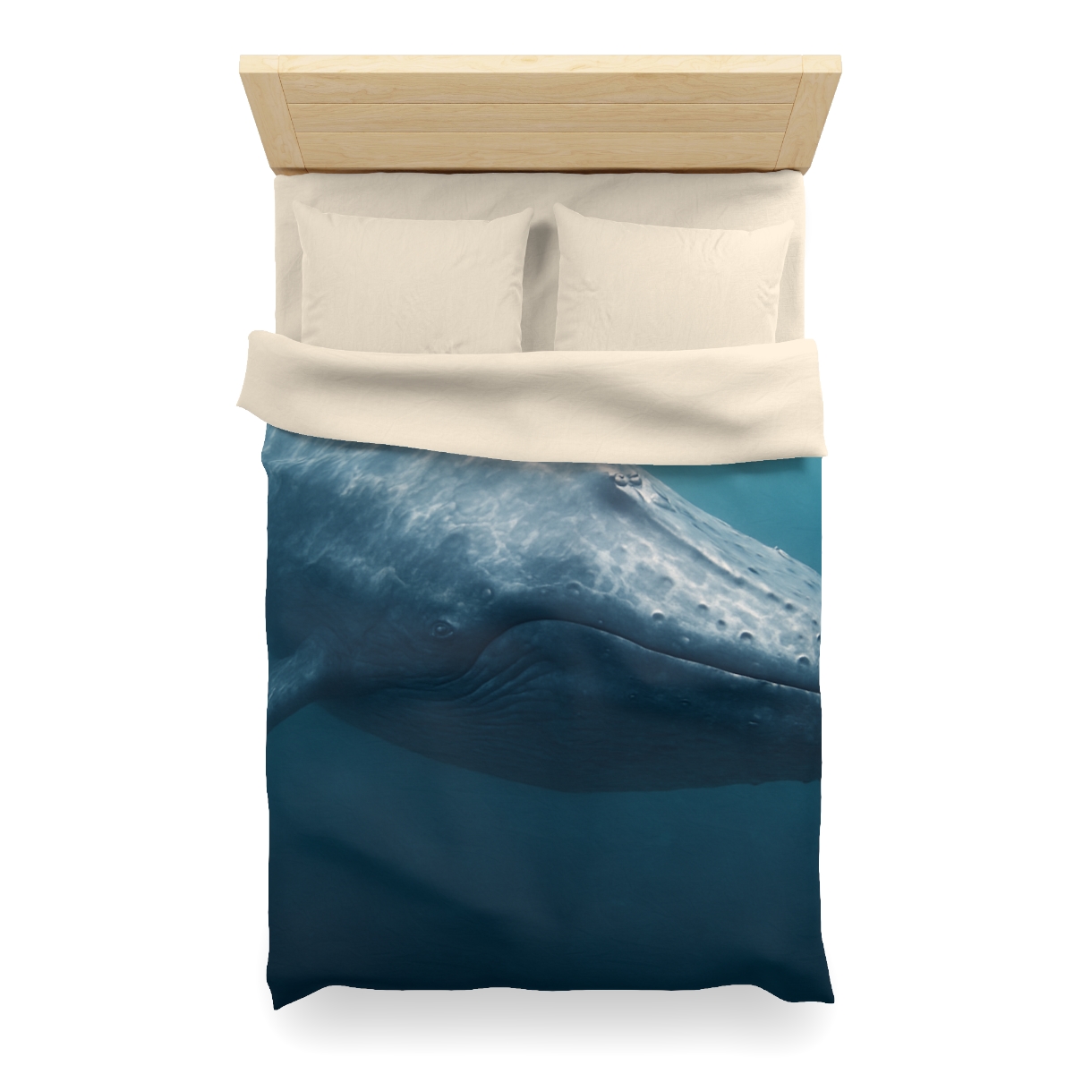 Ocean Song Blue Whale warm winter duvets