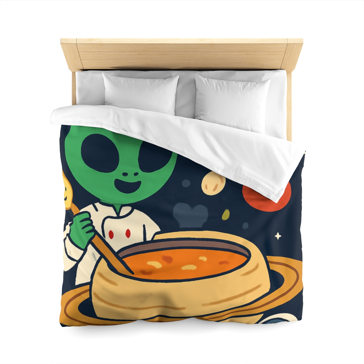 Solar System Soup Kitchen soft comforter duvets