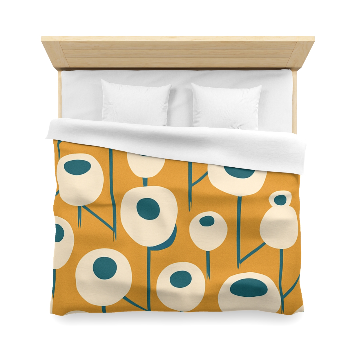 Seed Pod Cluster Grid custom duvets