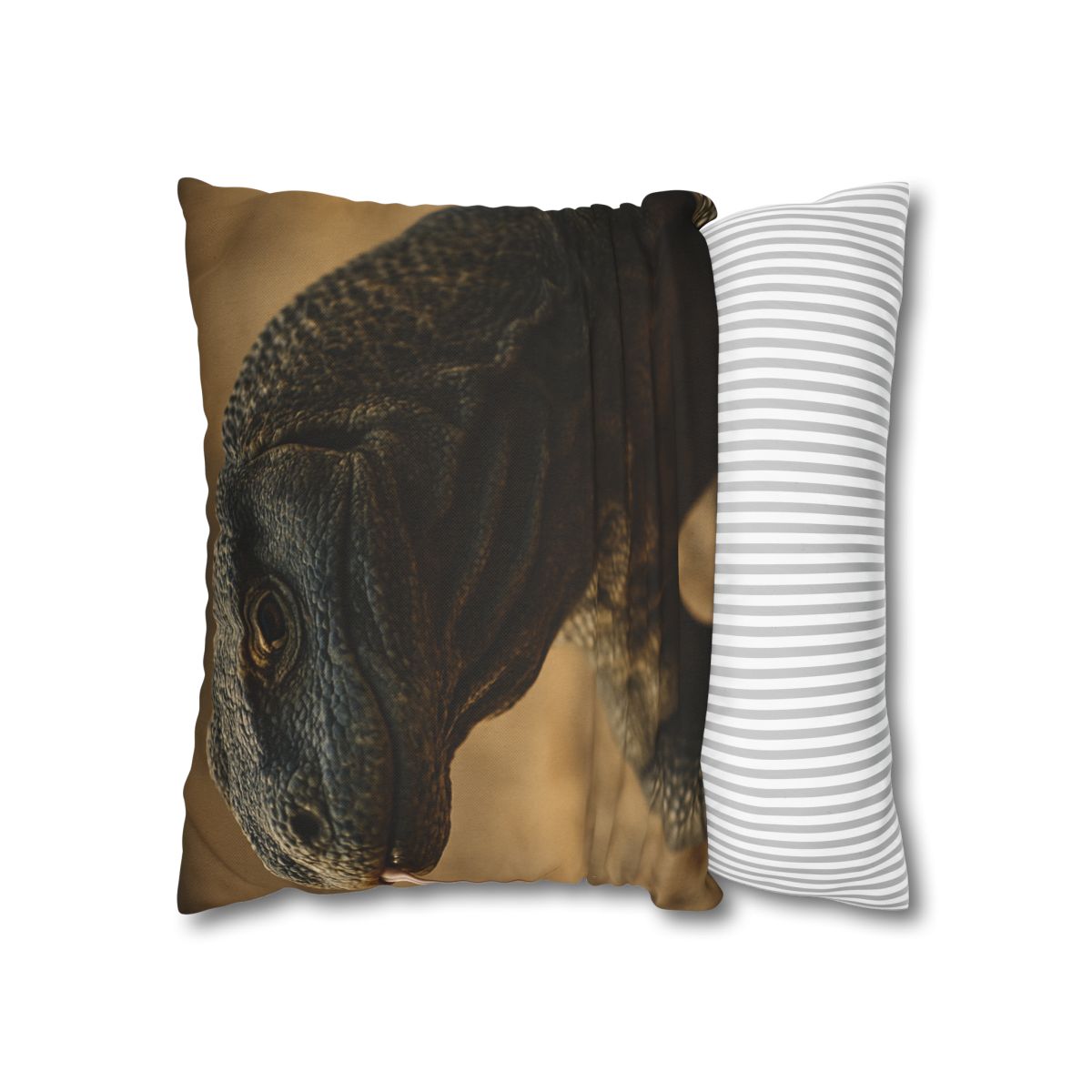 Ancient Sentinel Komodo Dragon soft cotton pillow cases