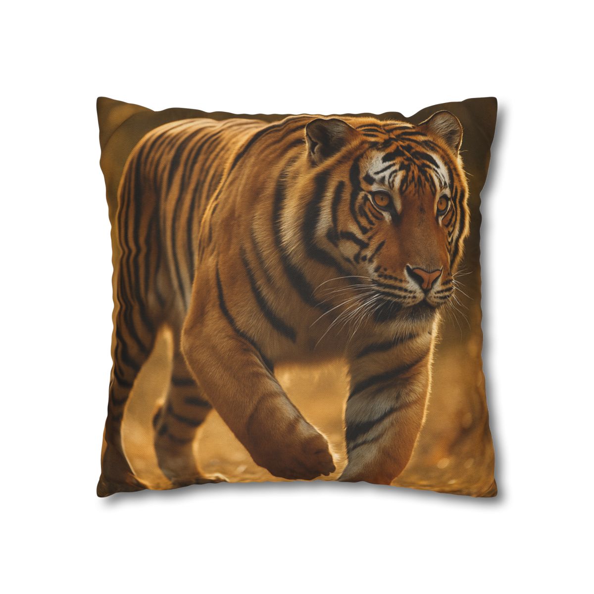 Forest Stalker Bengal Tiger soft cotton pillow cases