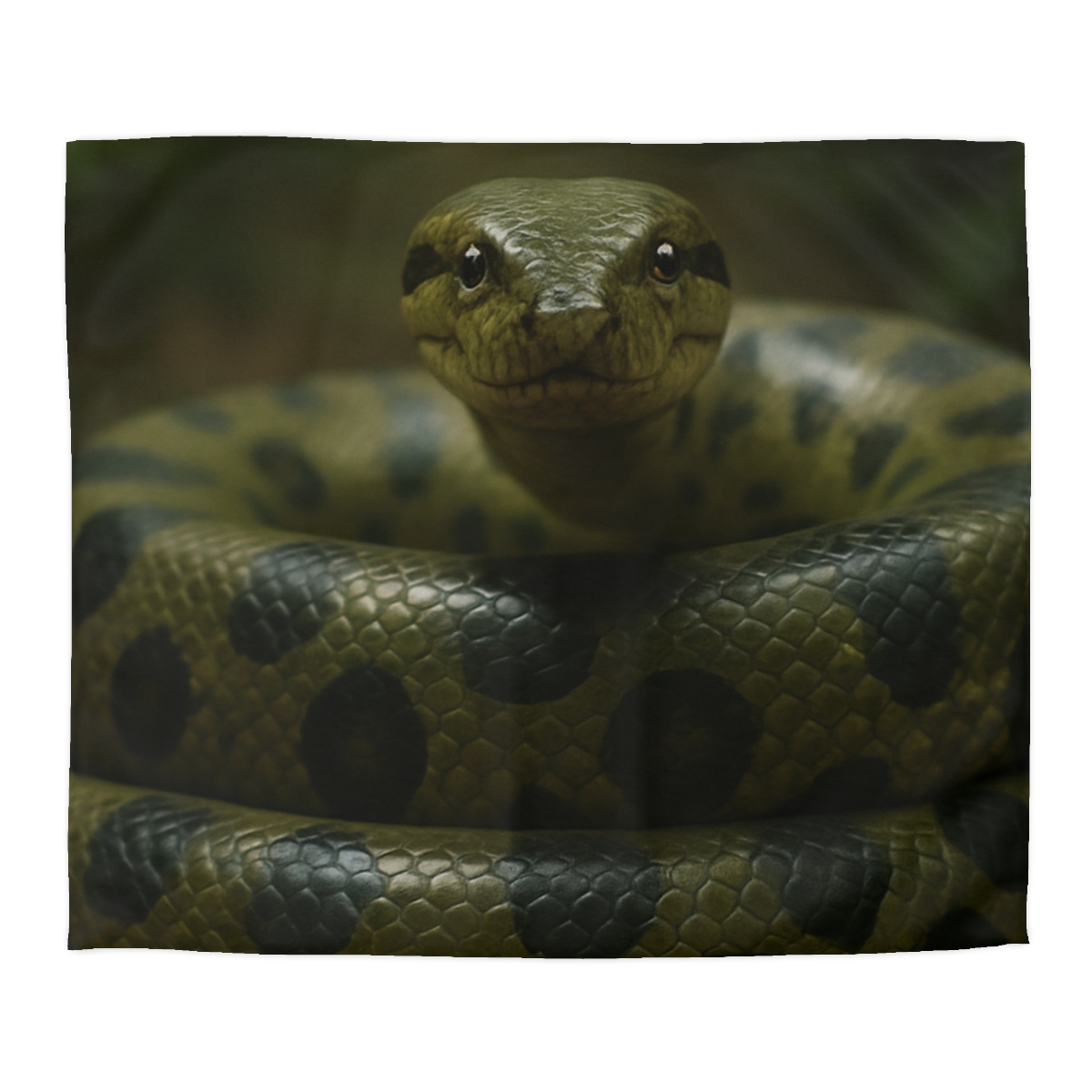 Starlit Coil Green Anaconda trendy bedroom duvets