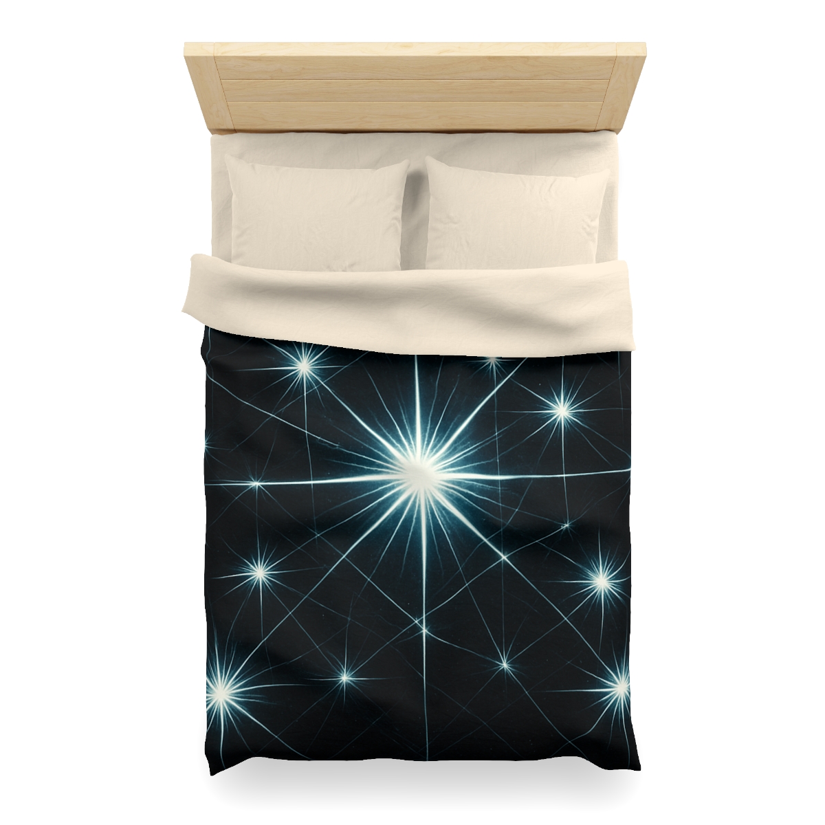 Starburst Choir Lattice custom duvets