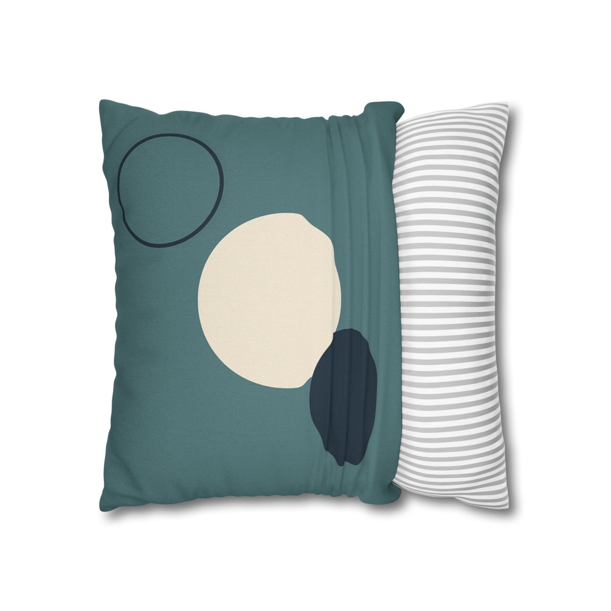 Staggered Trio Of Circles Harmony stylish decorative pillowcases