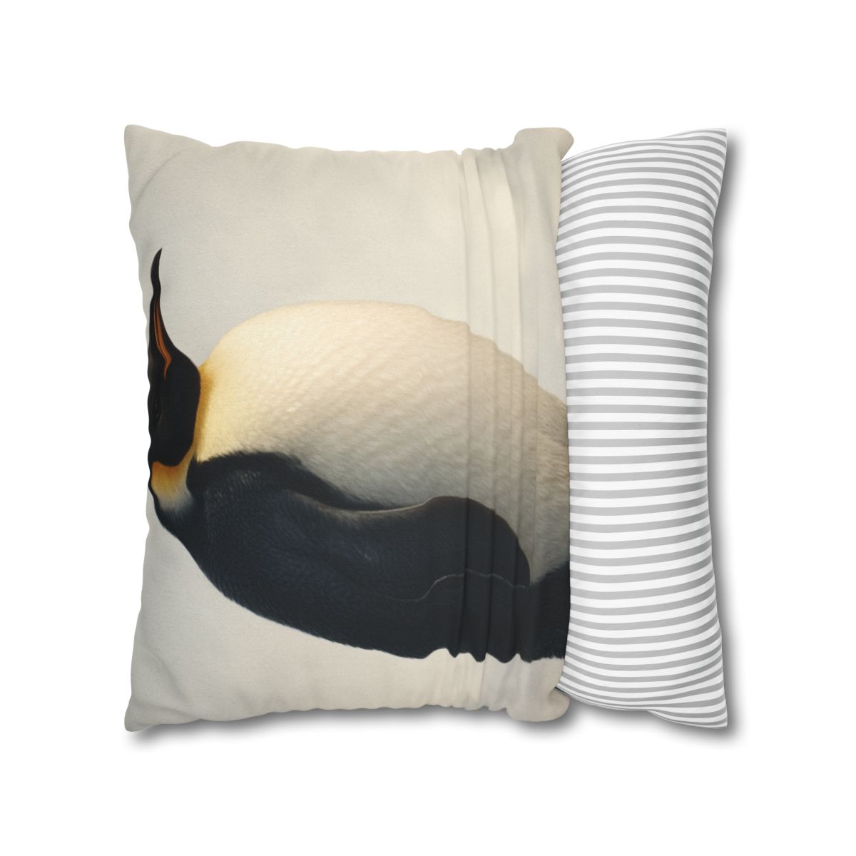 Aurora Hush Emperor Penguin soft cotton pillow cases