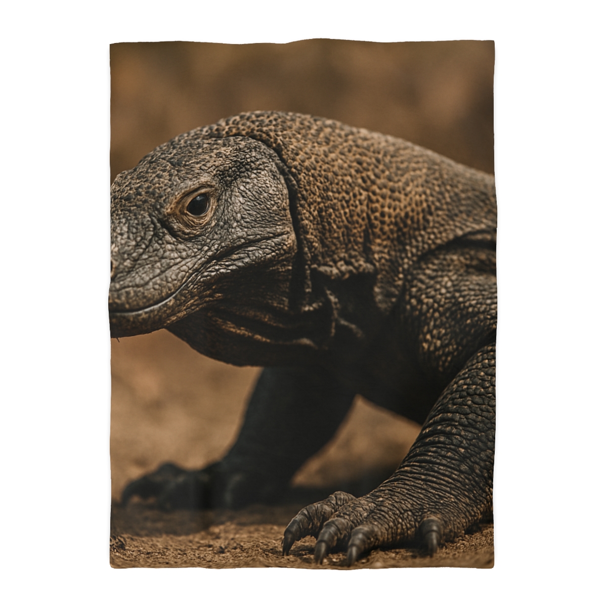 Ancient Sentinel Komodo Dragon personalized bedding duvets