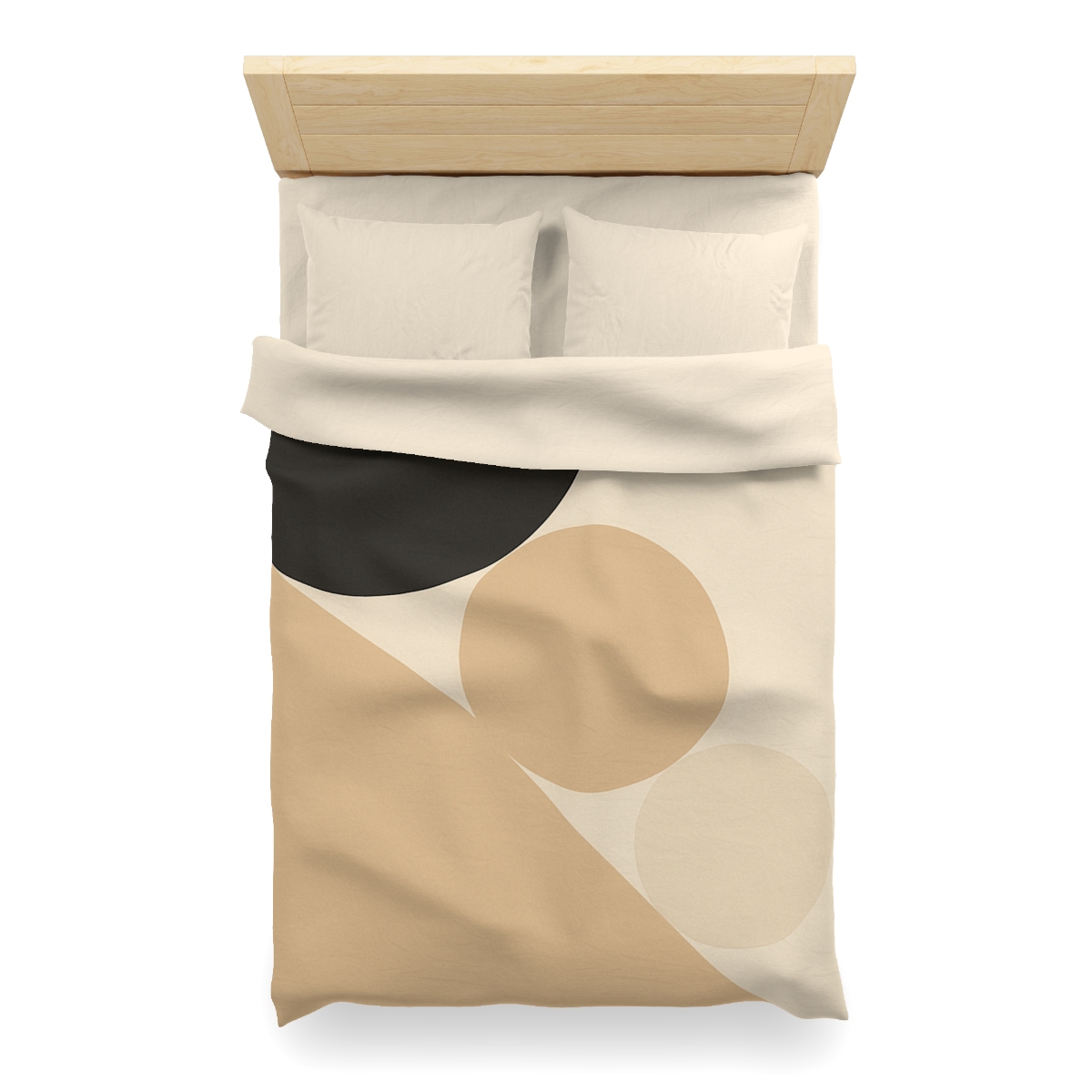 Triptych Of Offset Circles duvets for gifts