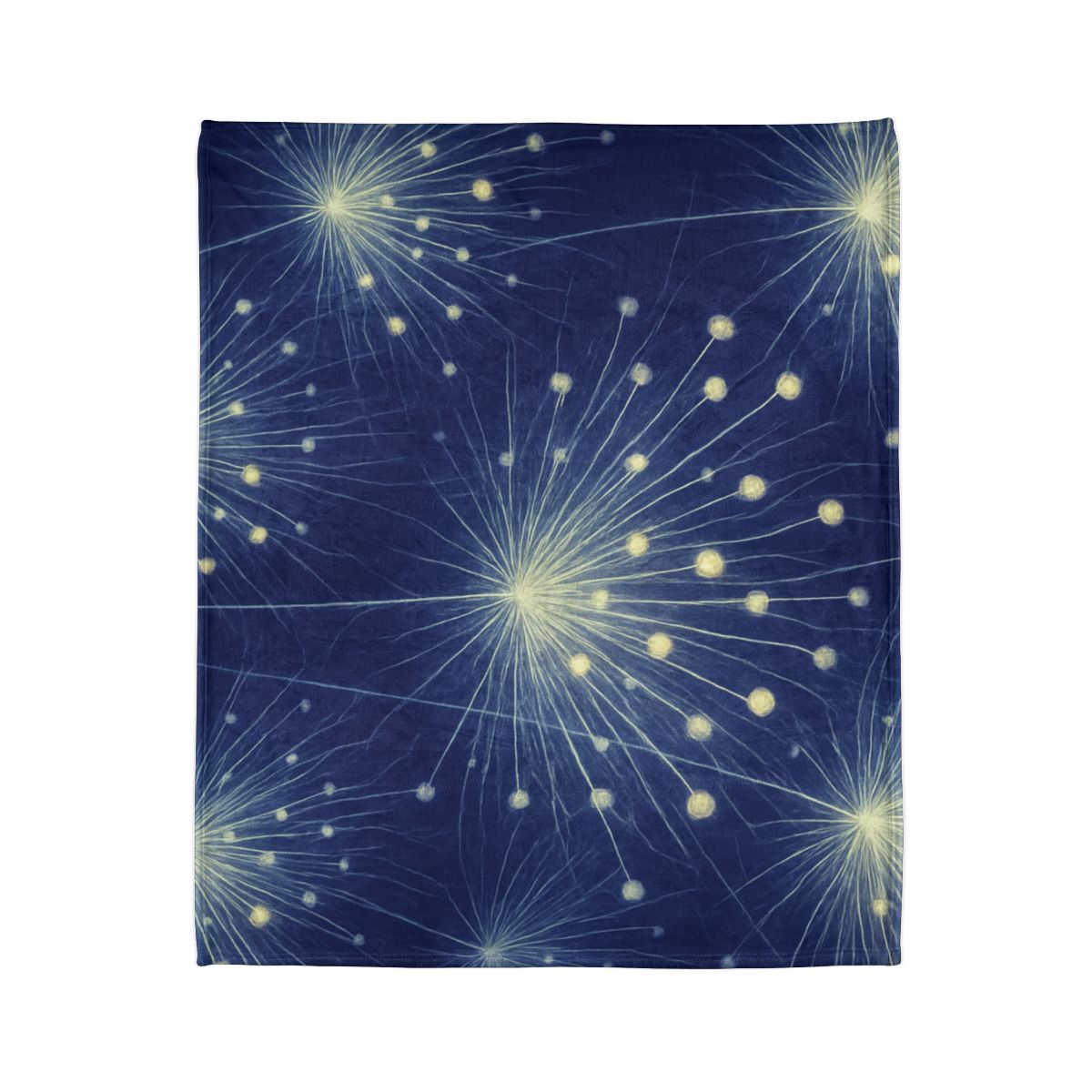 Stamen Burst Radiograph soft fleece blankets