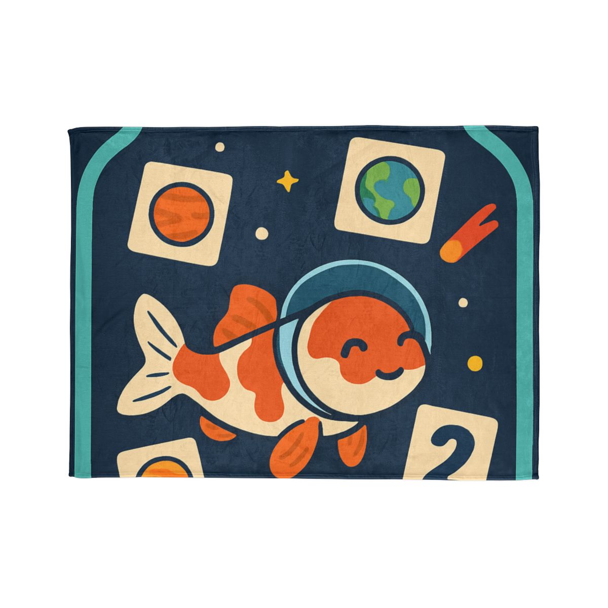 Comet Koi Classroom decorative home blankets