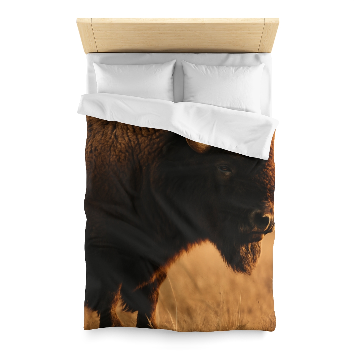 Prairie Thunder Bison custom duvets