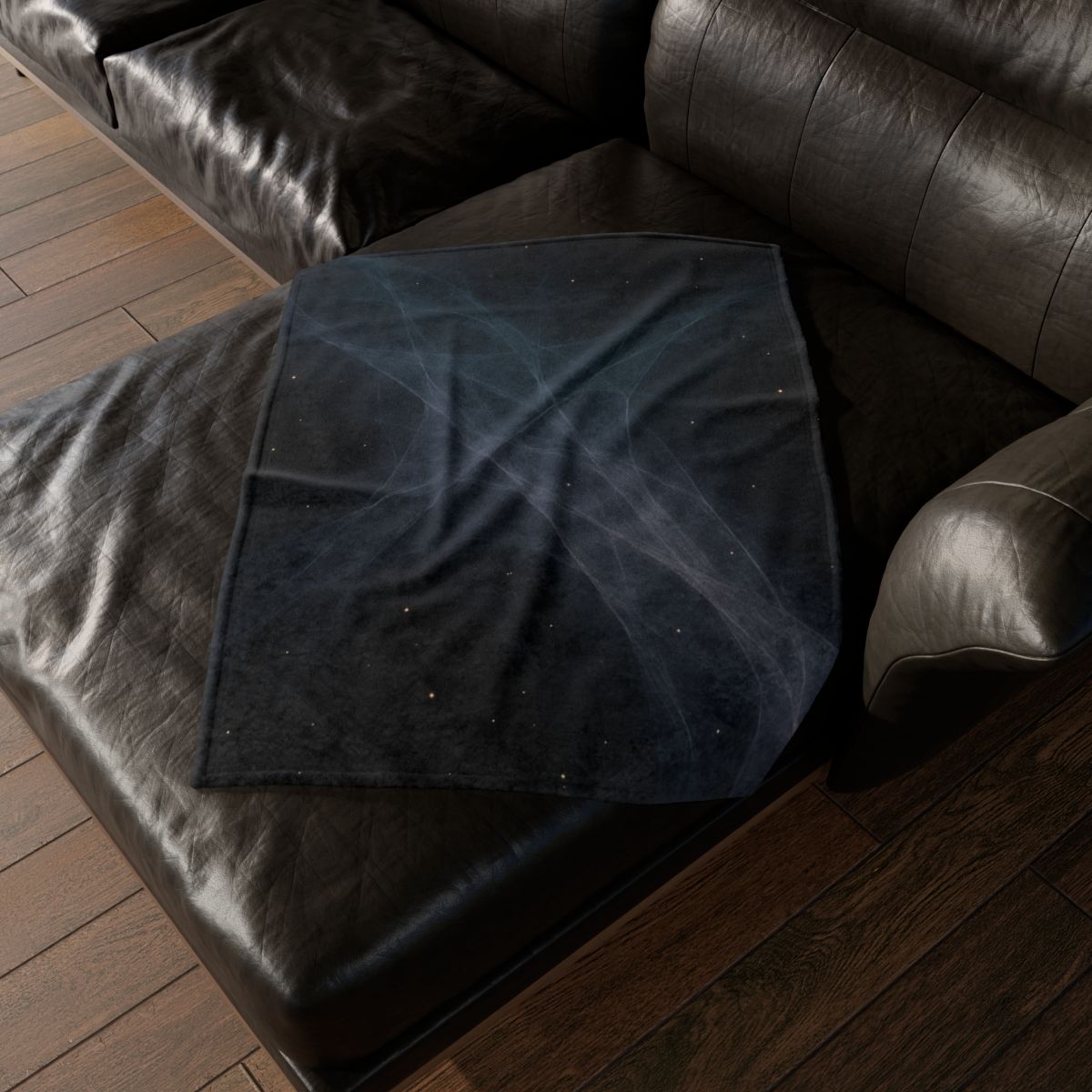 Whispering Cosmic Filament Tapestry personalized cozy blankets