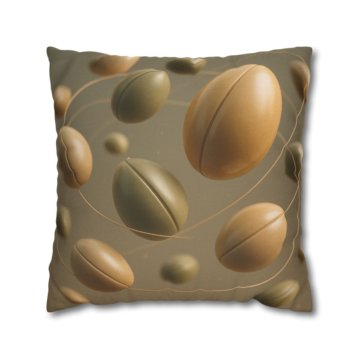 Seed Pod Orbit Cluster custom pillow cases