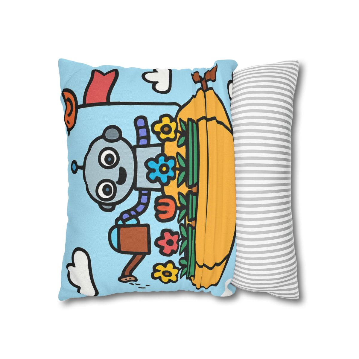 Sky Garden On A Friendly Airship trendy patterned pillow cases