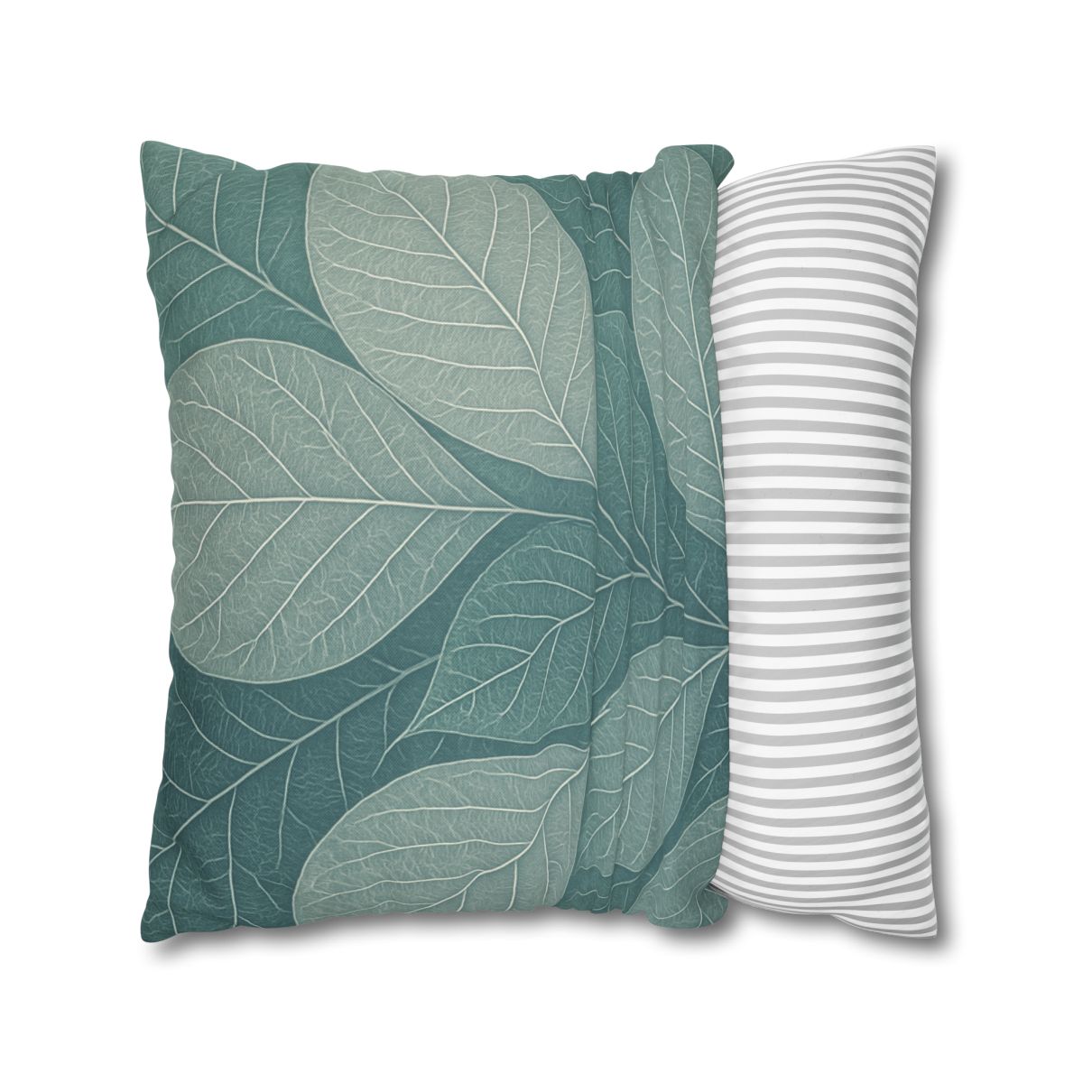 Fractal Leaf Web soft cotton pillow cases