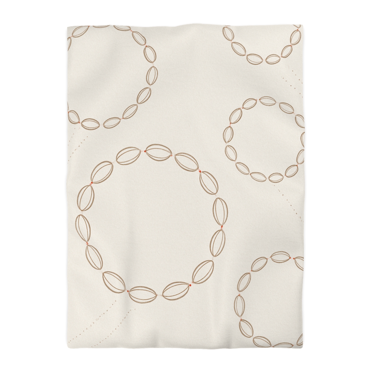 Seed Pod Halo Scatter custom duvets