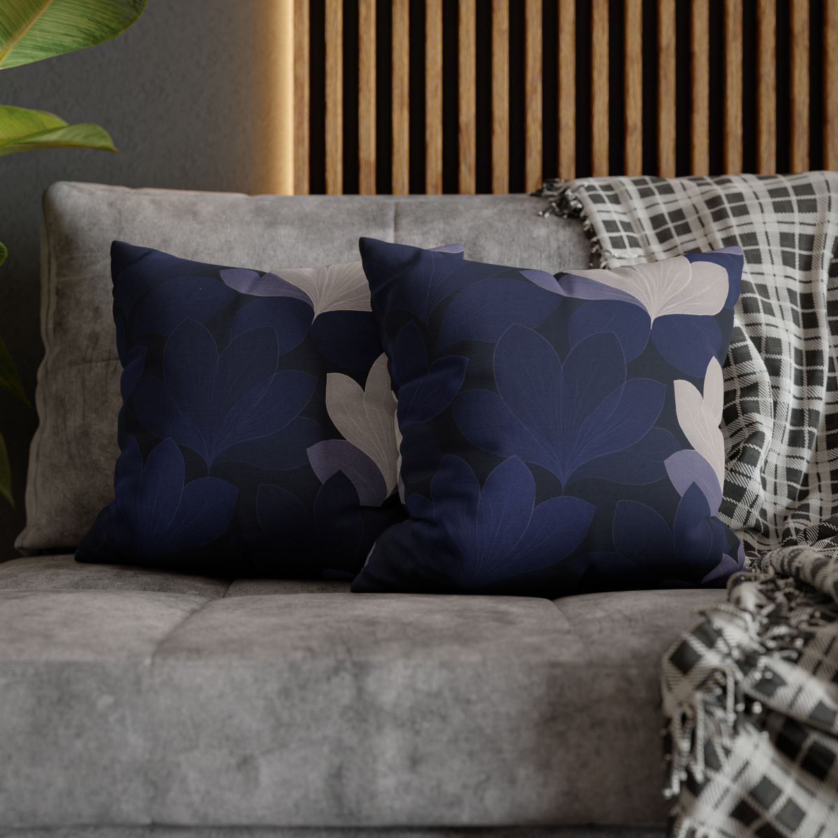 Petal Shadow Tessellation stylish decorative pillowcases
