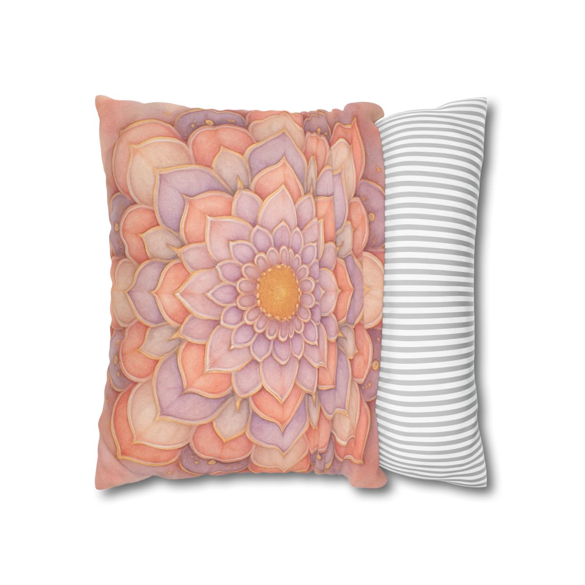 Petal Prism Mandala unique gift pillow cases