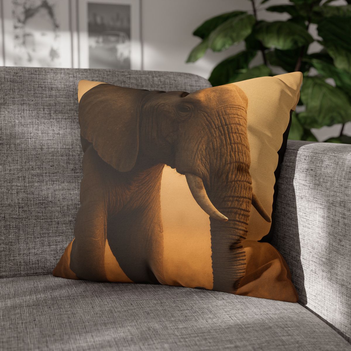 Savannah Sentinel Elephant unique gift pillow cases