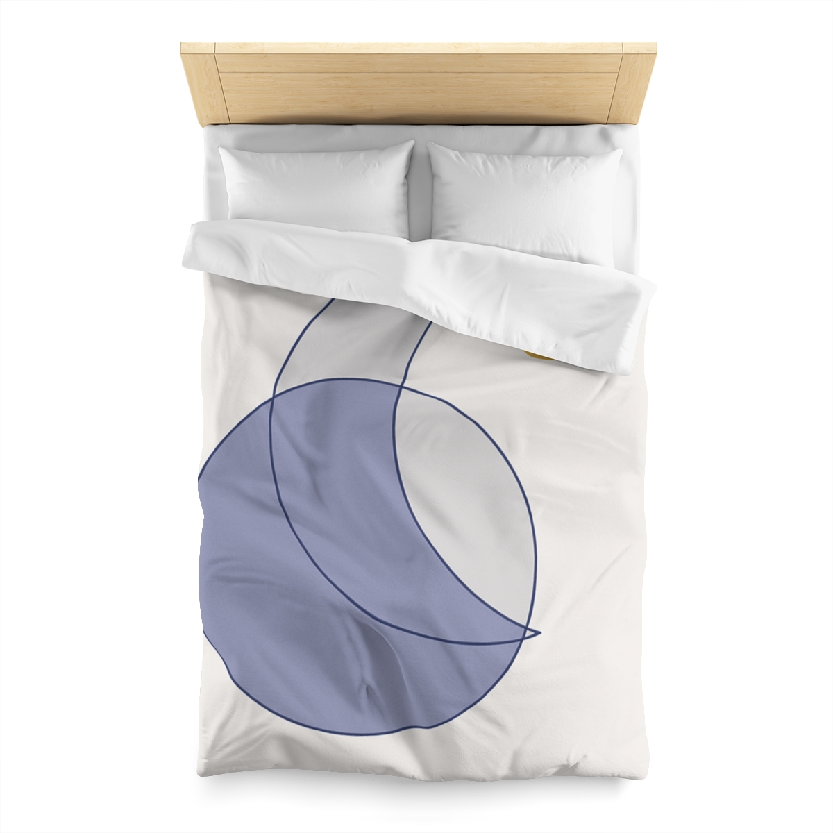 Intersecting Arc Duo designer printed duvets
