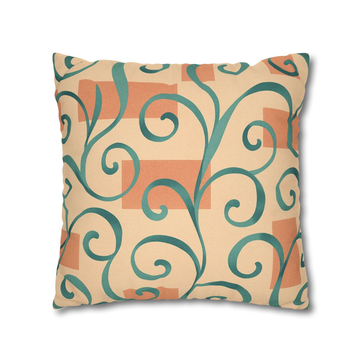 Tendril Ribbon Grid comfortable bedding pillow covers