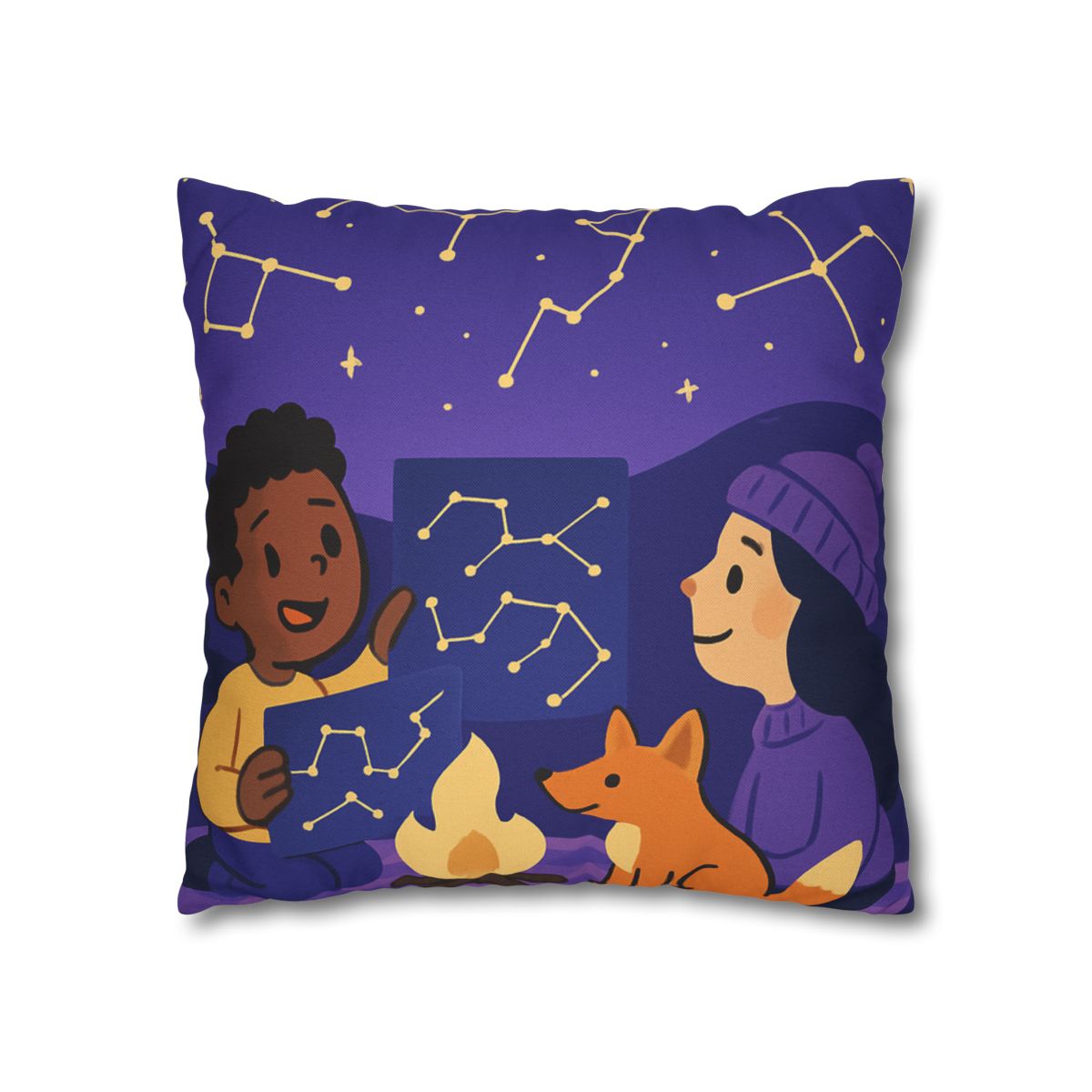 Constellation Camping stylish decorative pillowcases