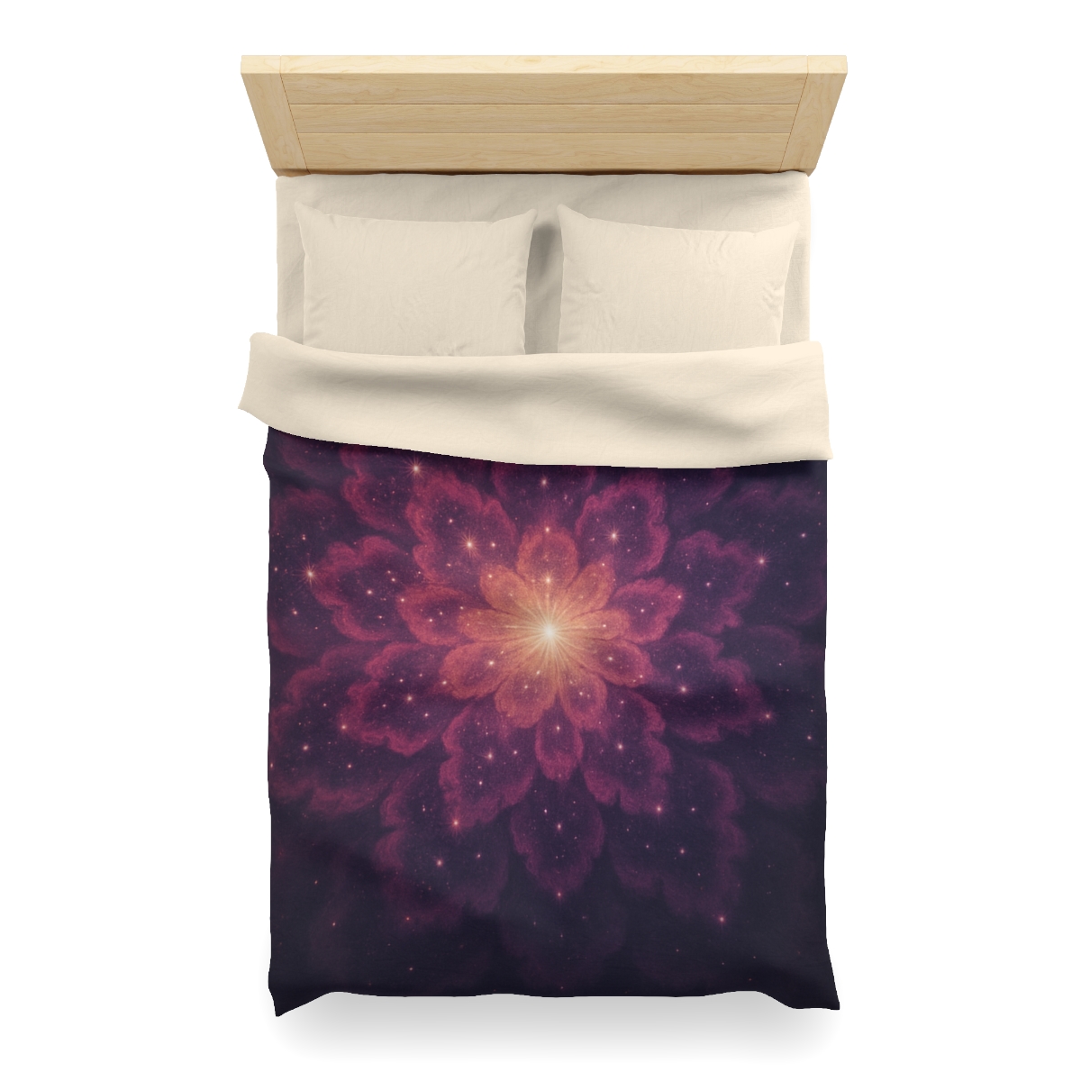 Starburst Fractal Bloom duvets for gifts