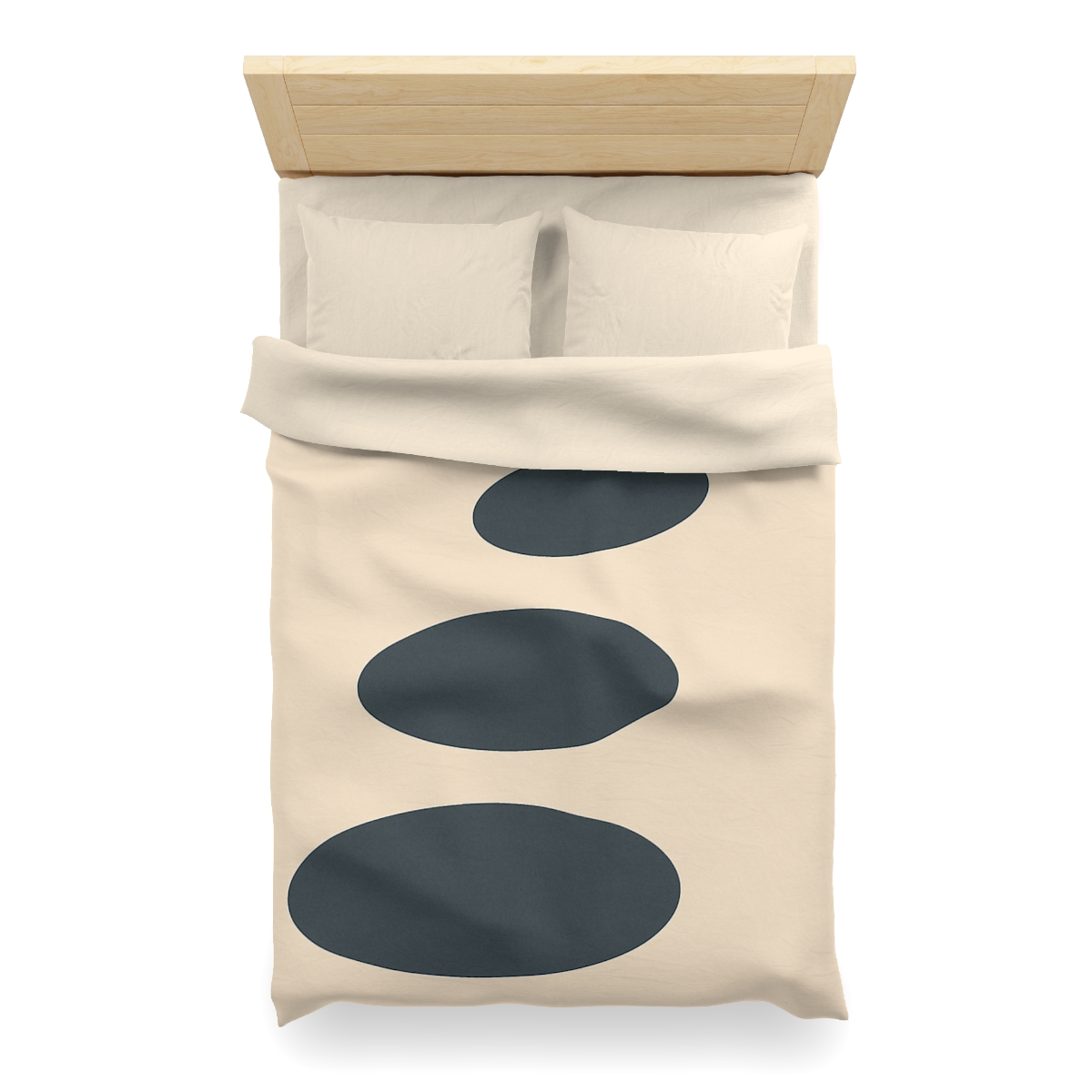 Staggered Ovals With Pause soft comforter duvets