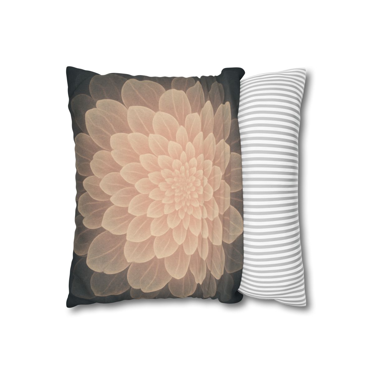 Petal Halo Fractals trendy patterned pillow cases
