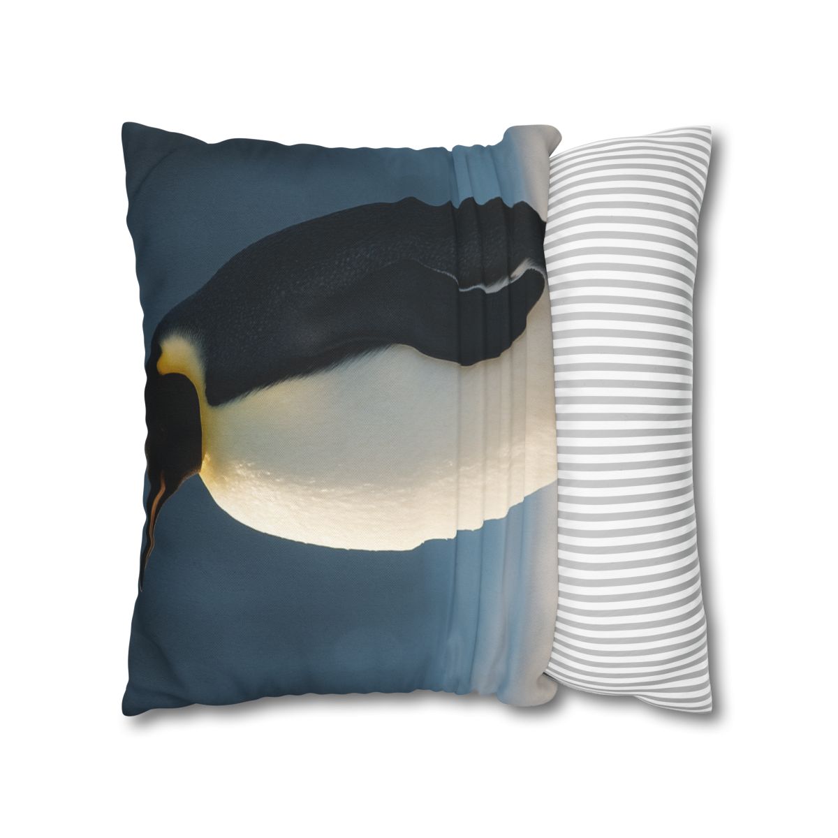 Aurora Drift Emperor Penguin trendy patterned pillow cases