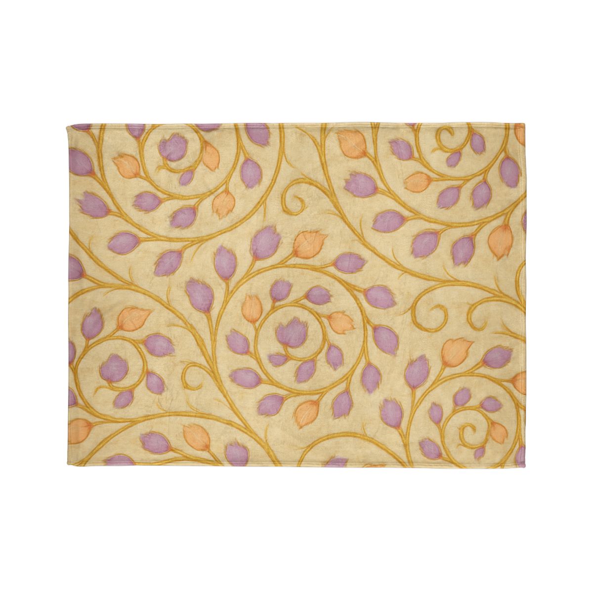 Bud Spiral Tapestry designer printed blankets