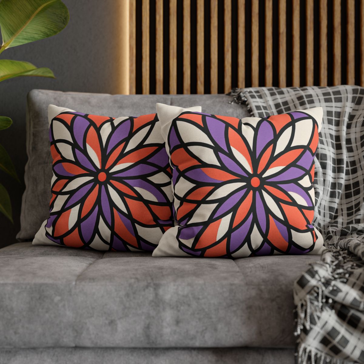 Bloom Shard Kaleidoscope unique gift pillow cases