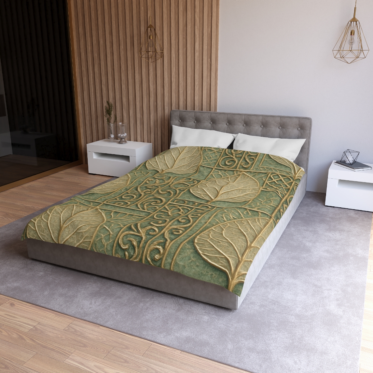 Vein Lace Mosaic soft comforter duvets