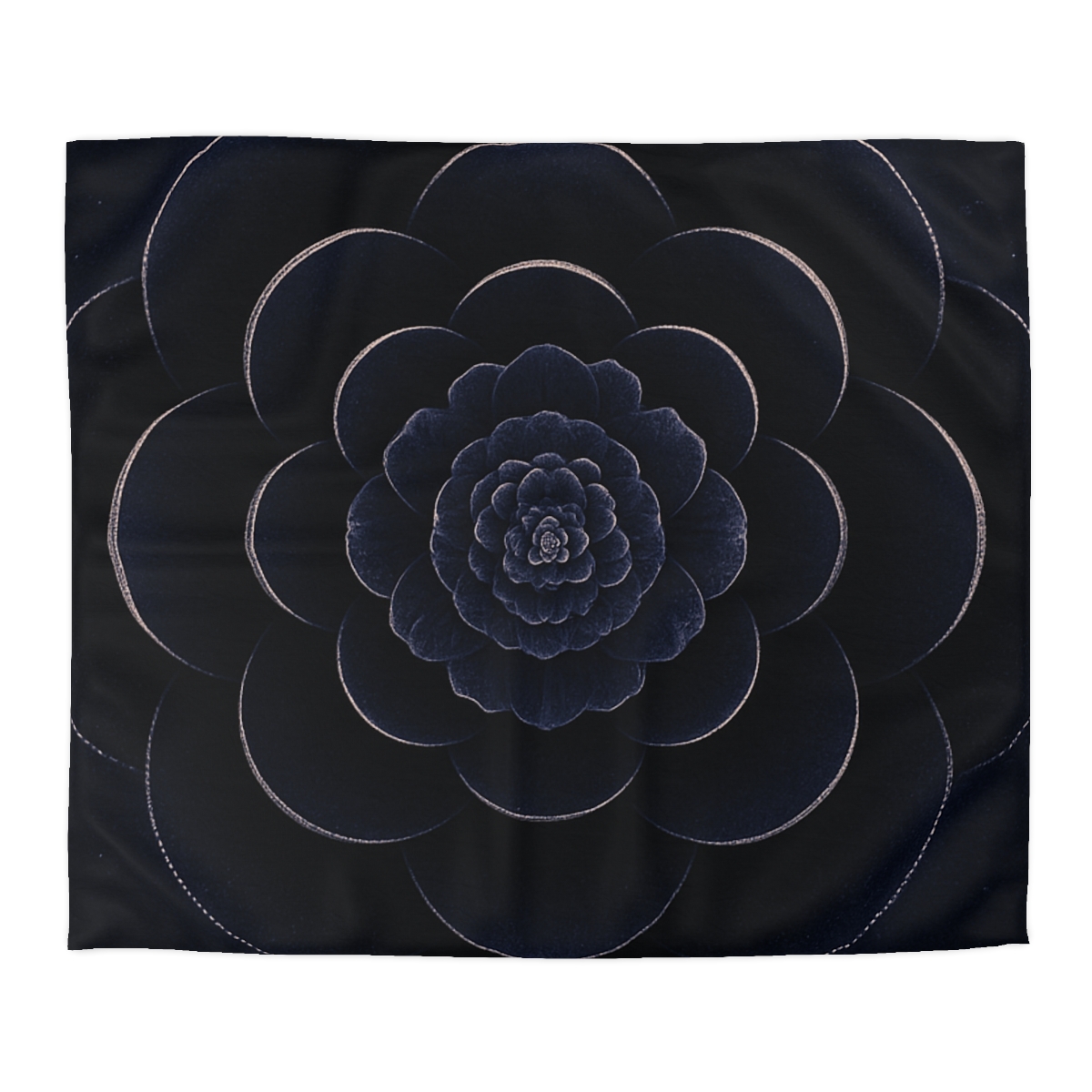 Petal Eclipse Rosette soft comforter duvets