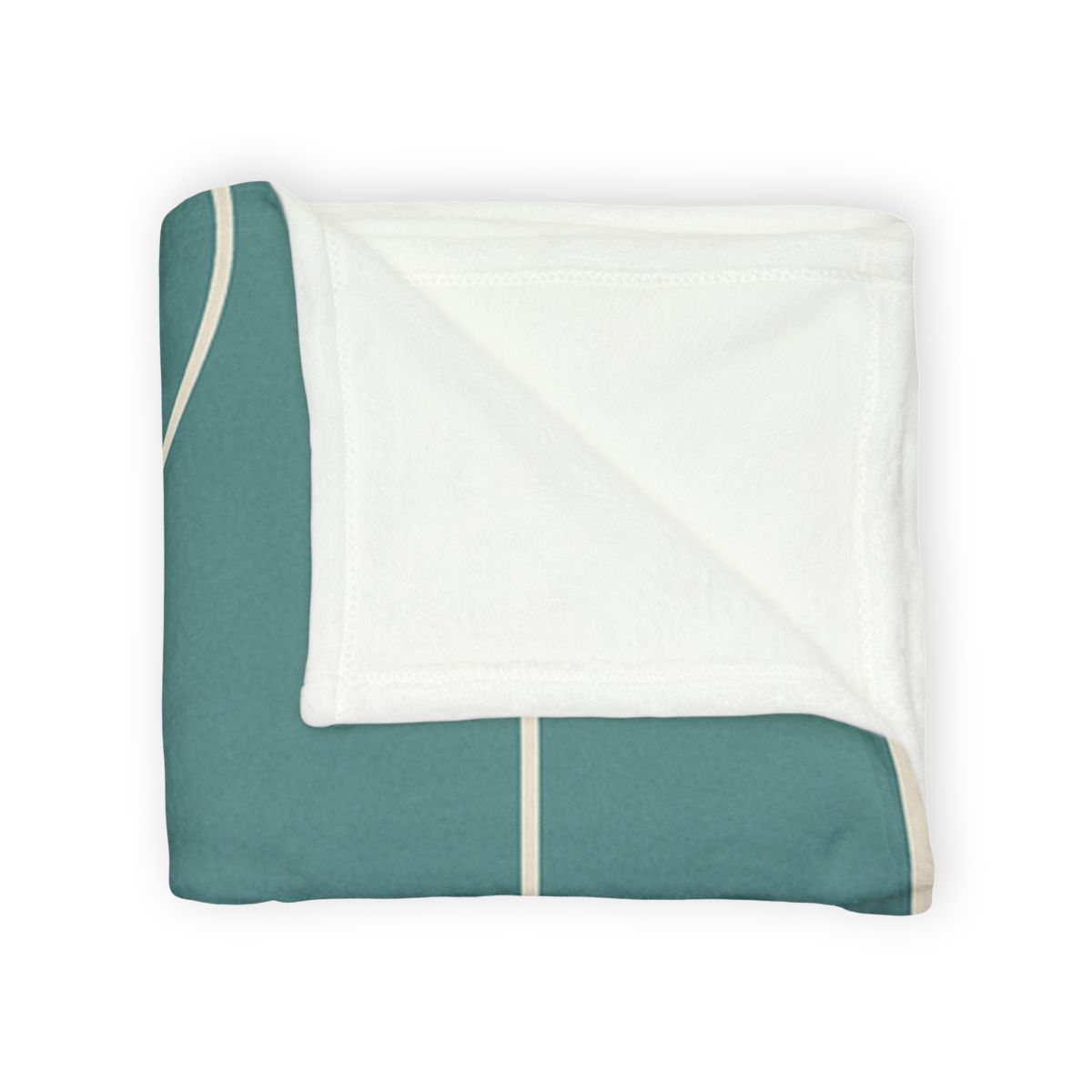 Triad Of Offset Ovals personalized cozy blankets