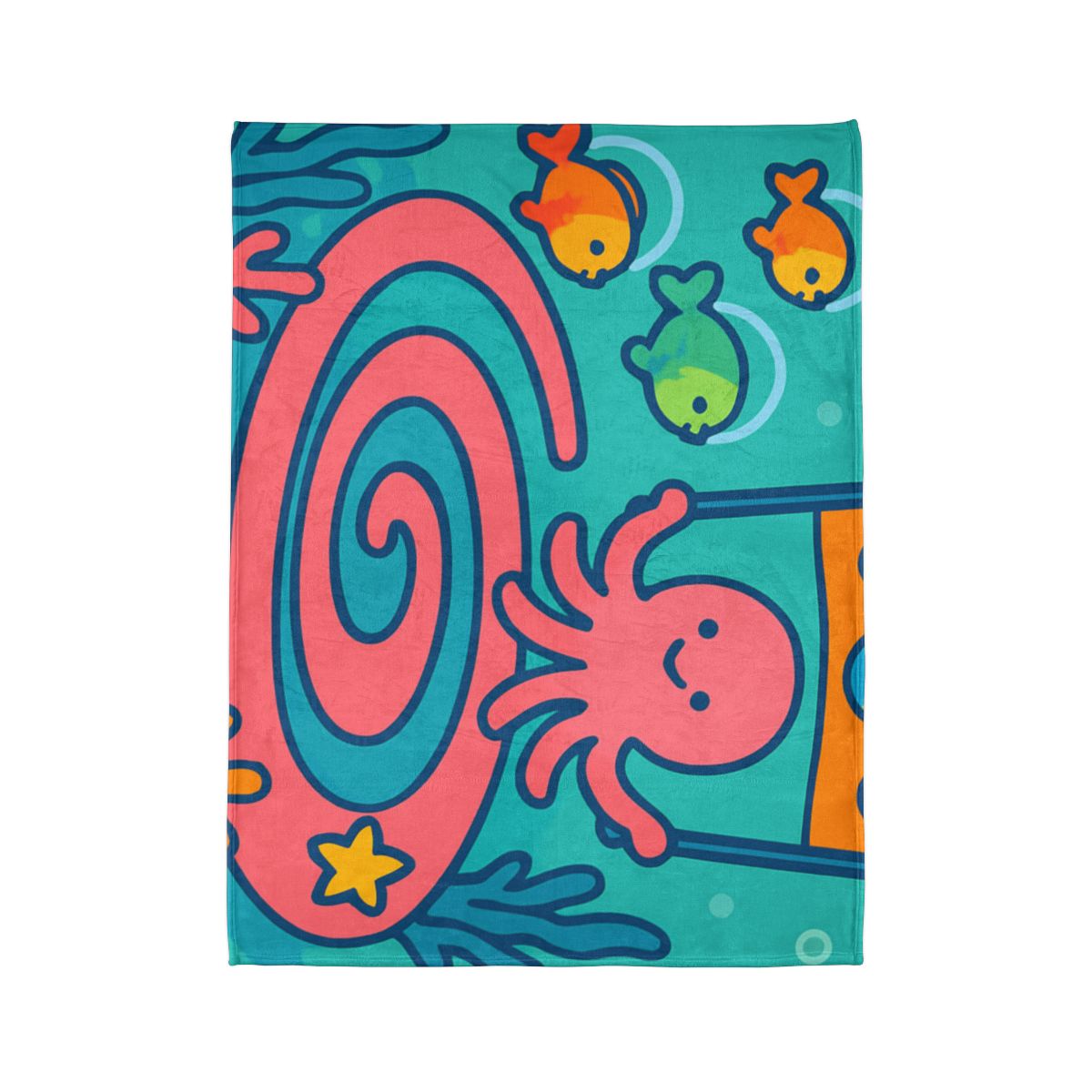 Rainbow Reef Planet Parade warm winter blankets