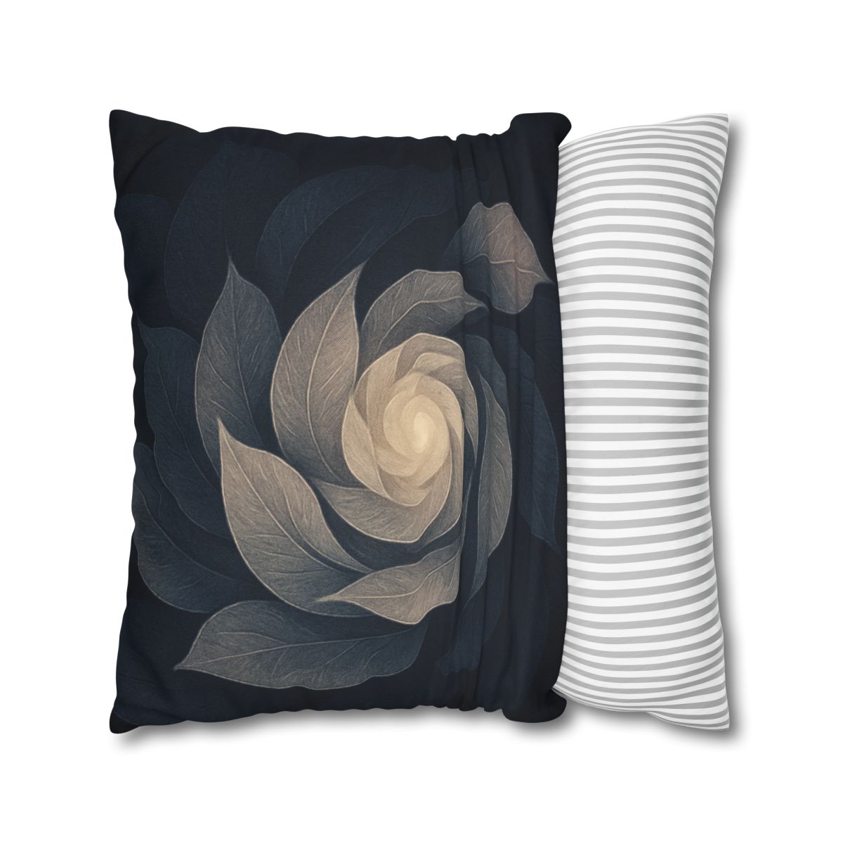 Petal Shadow Helix stylish decorative pillowcases