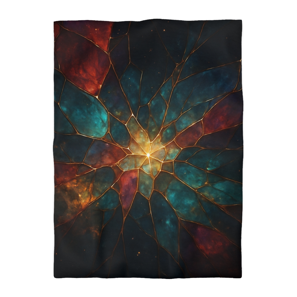 Prismatic Nebula Glasswork soft comforter duvets