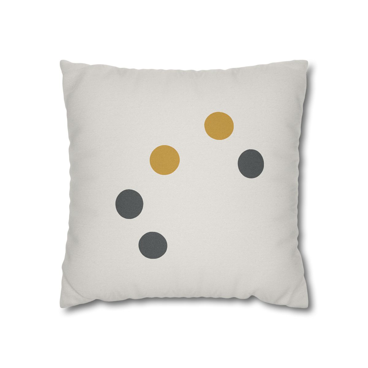 Asymmetric Dot Cluster designer print pillow cases