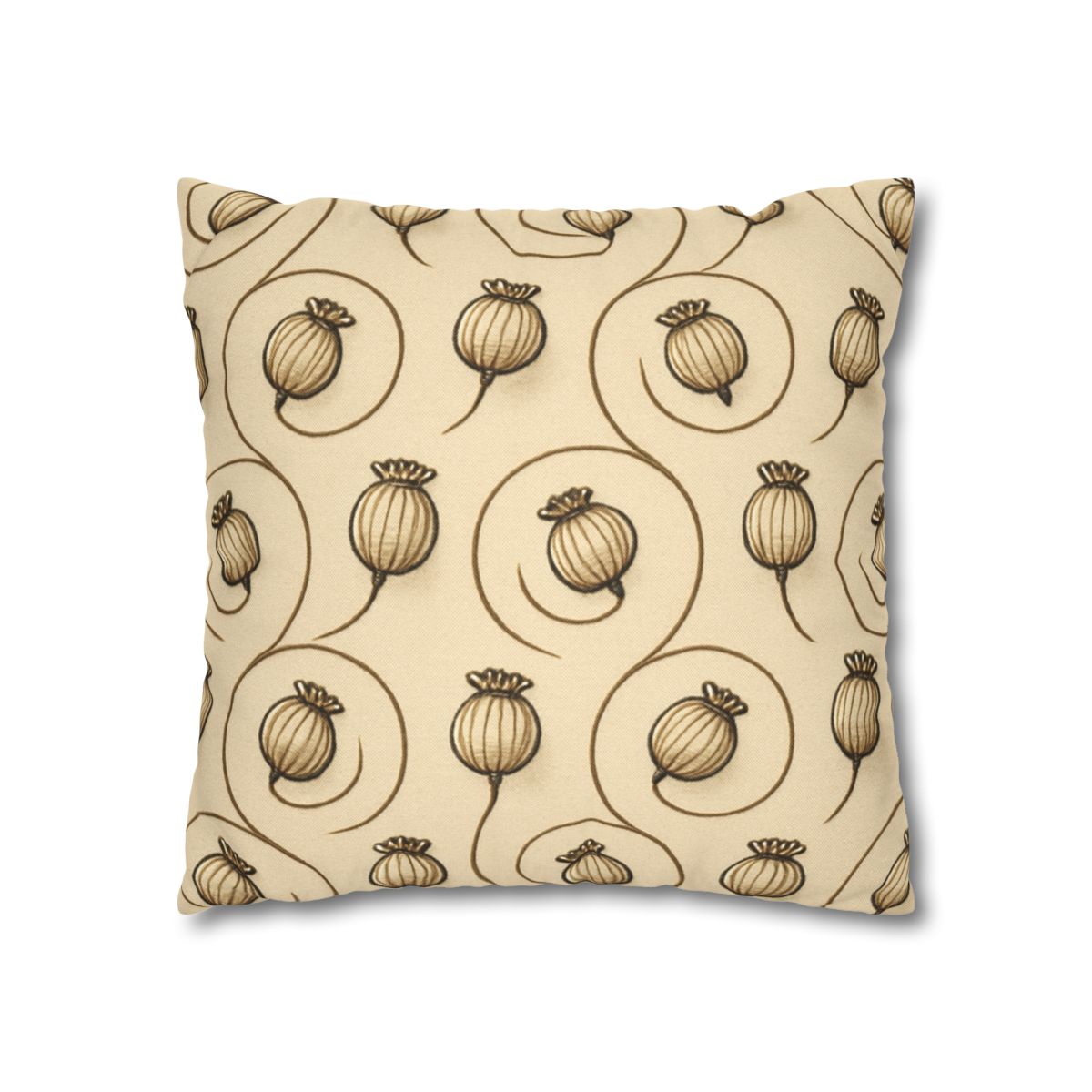 Seed Pod Spiral Ledger personalized pillow covers