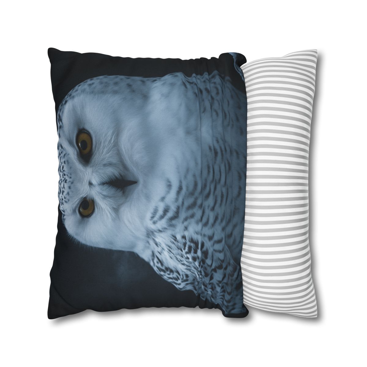 Midnight Watch Snowy Owl comfortable bedding pillow covers