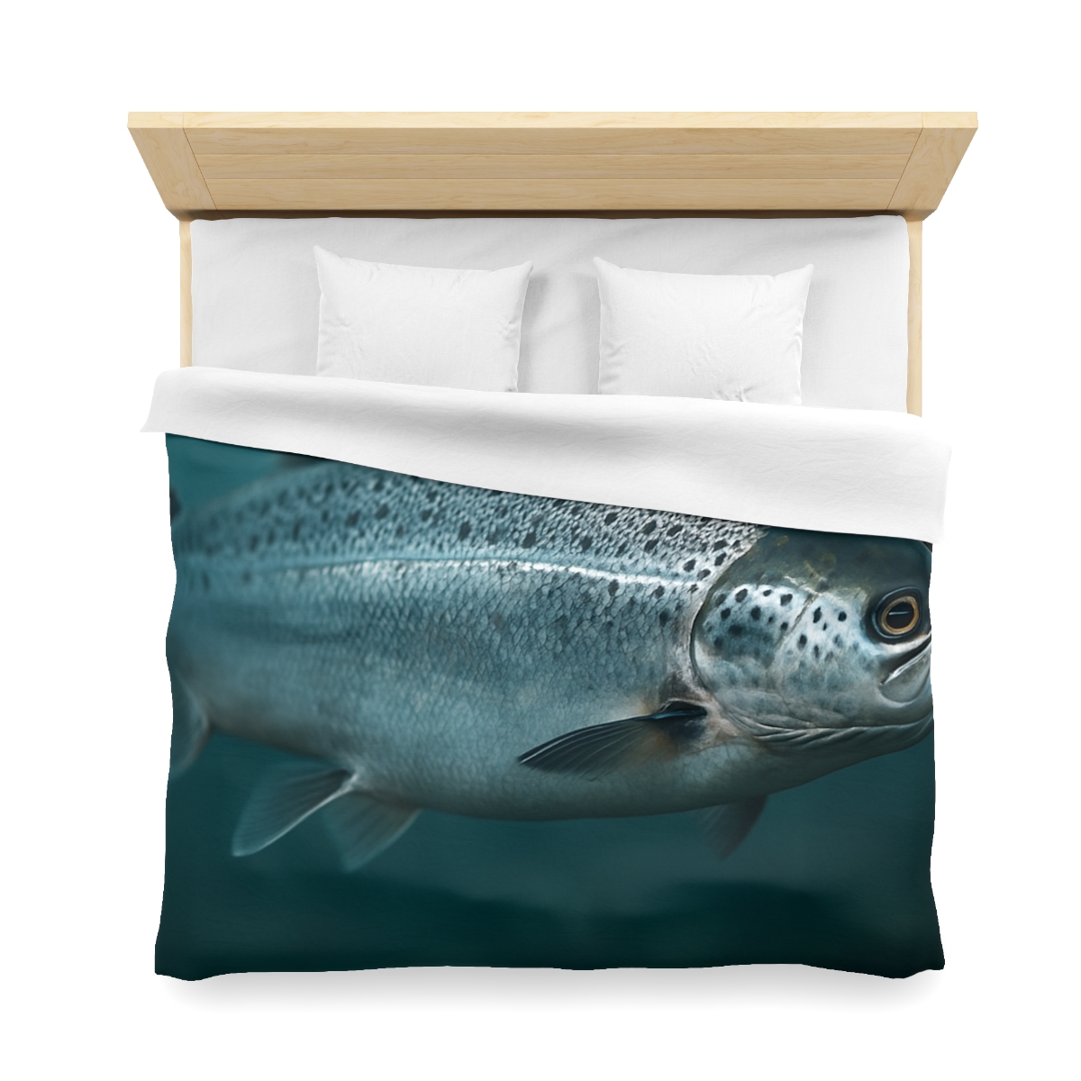 Silver Run Atlantic Salmon trendy bedroom duvets