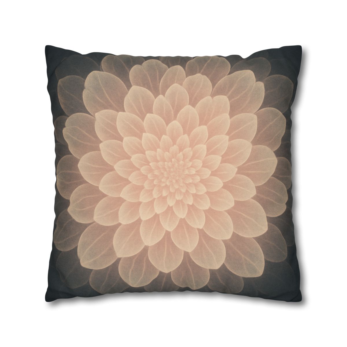 Petal Halo Fractals trendy patterned pillow cases