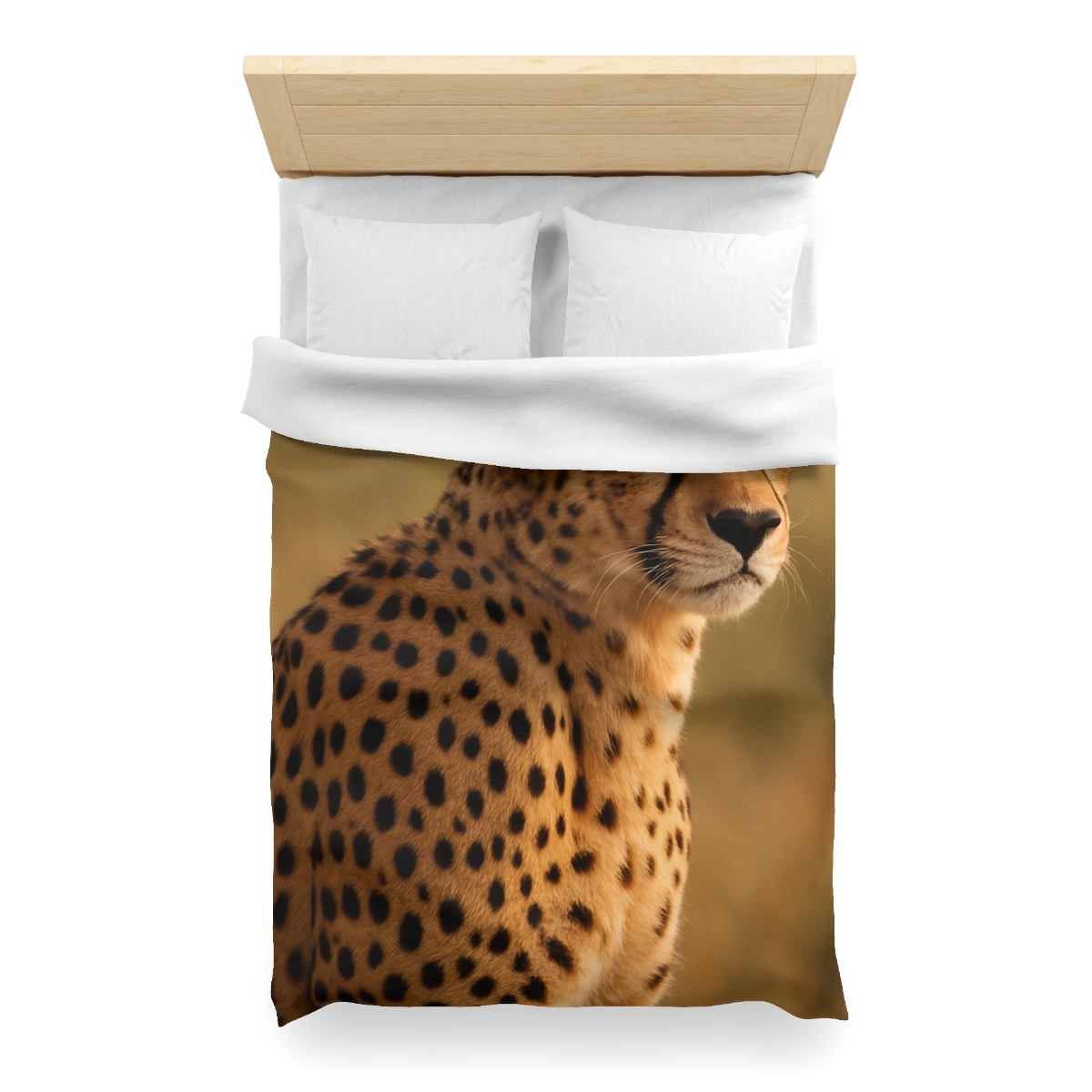 Amber Gaze Cheetah warm winter duvets