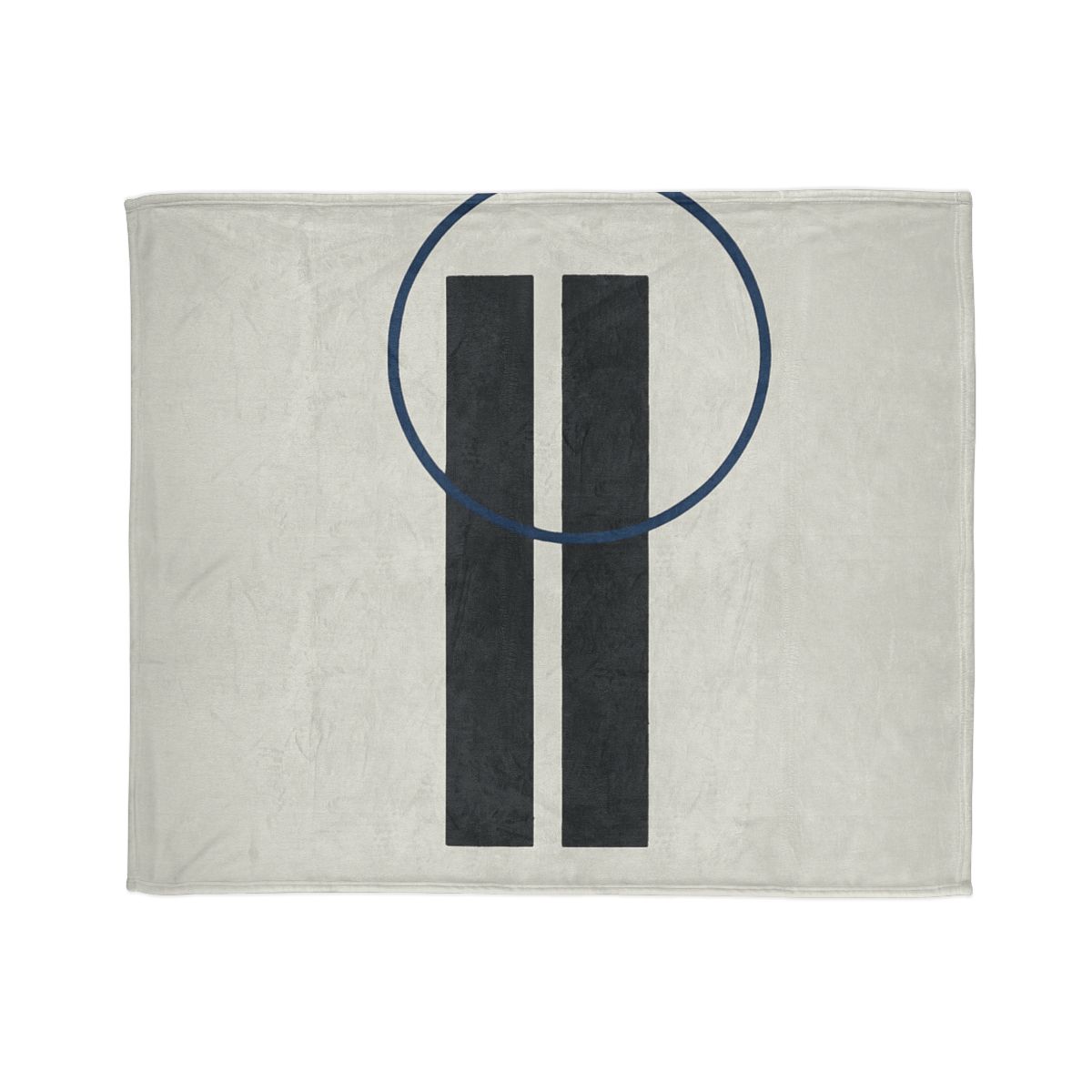 Split Column And Orbiting Ring soft fleece blankets