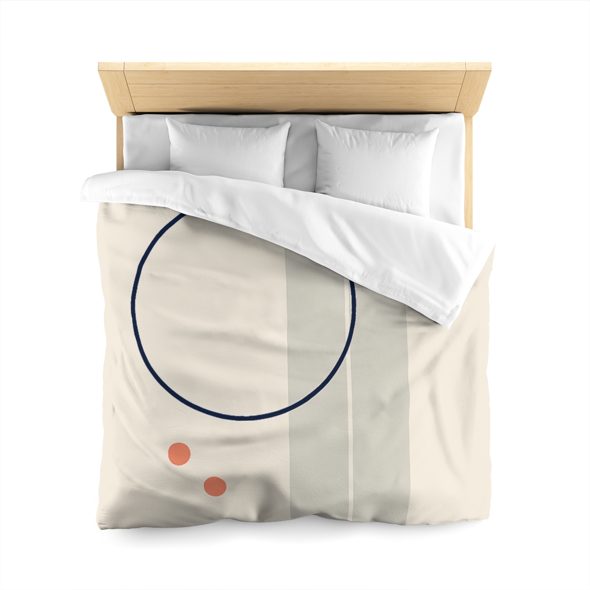 Quiet Orbit With Split Panel stylish duvet covers