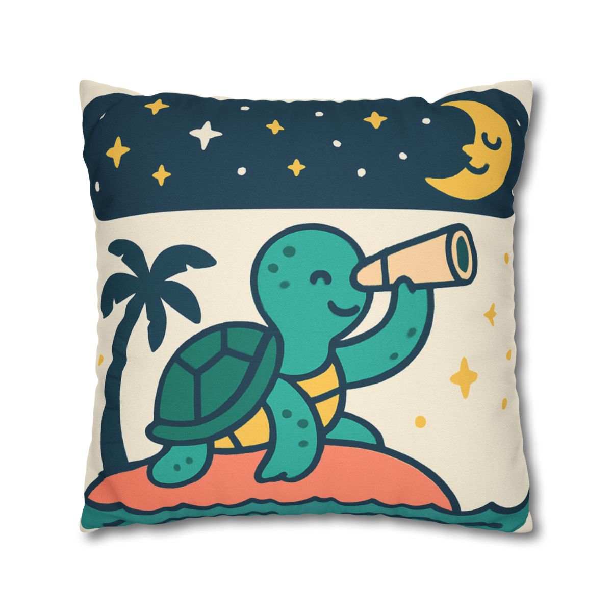 Stargazer Sea Turtle Adventure comfortable bedding pillow covers
