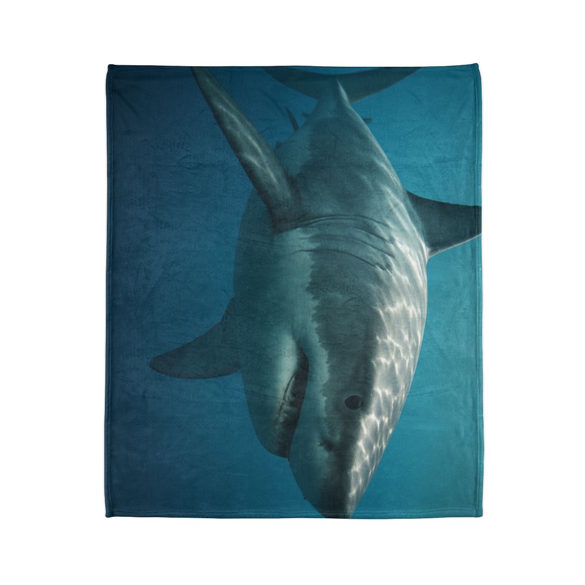 Silent Hunter Great White Shark decorative home blankets