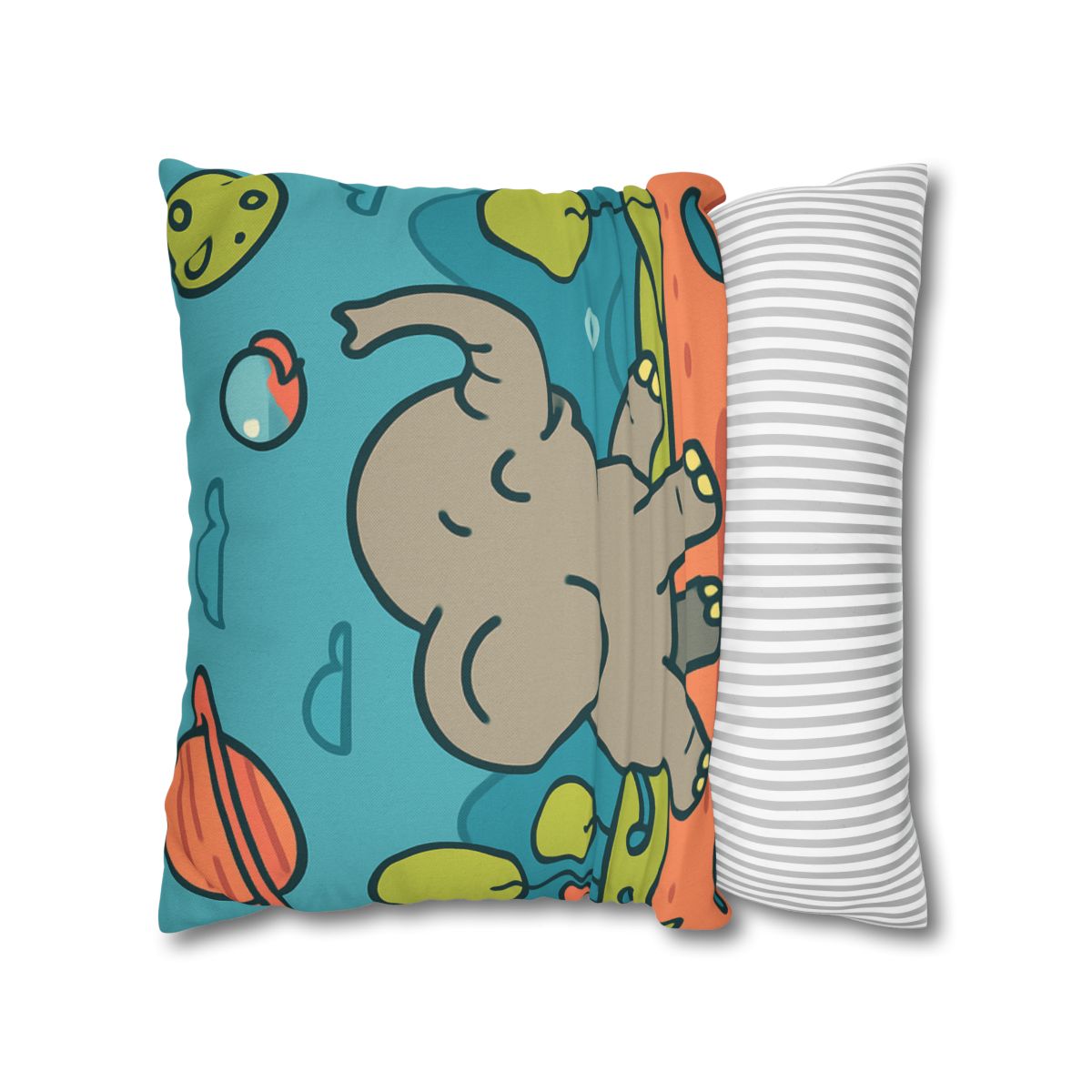 Astro Safari Elephant trendy patterned pillow cases