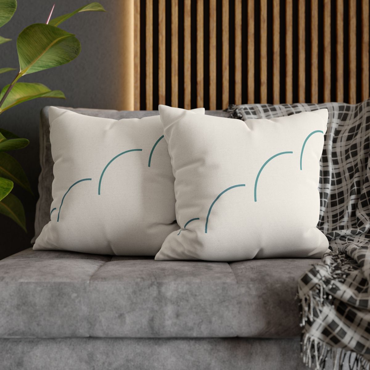 Offset Arc Ladder trendy patterned pillow cases