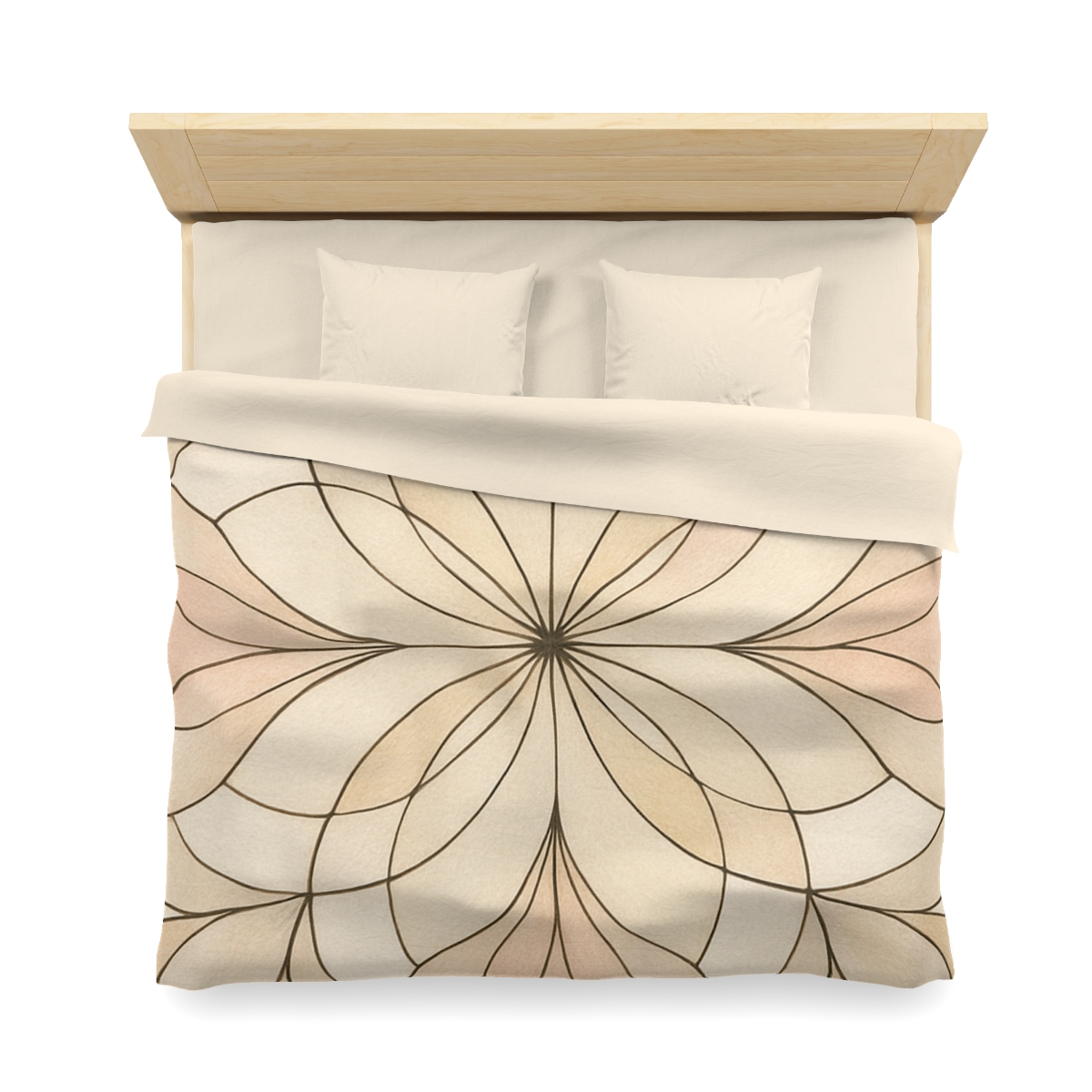 Petal Prism Lattice soft comforter duvets